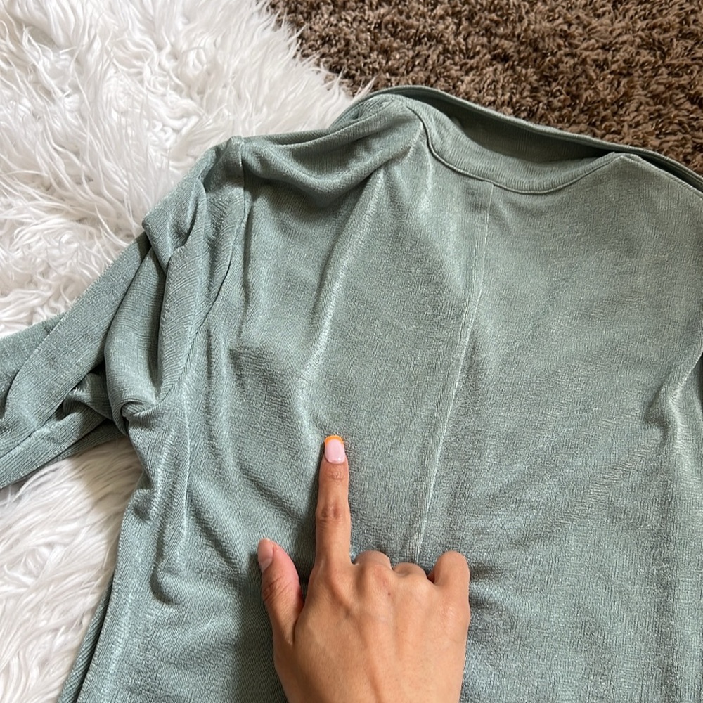 CLUB L LONDON TEAL RUCHED DRESS - Picture 4 of 4